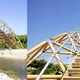 Illustration for article titled 7.5-Tonne Bridge Made of Cardboard Tubes